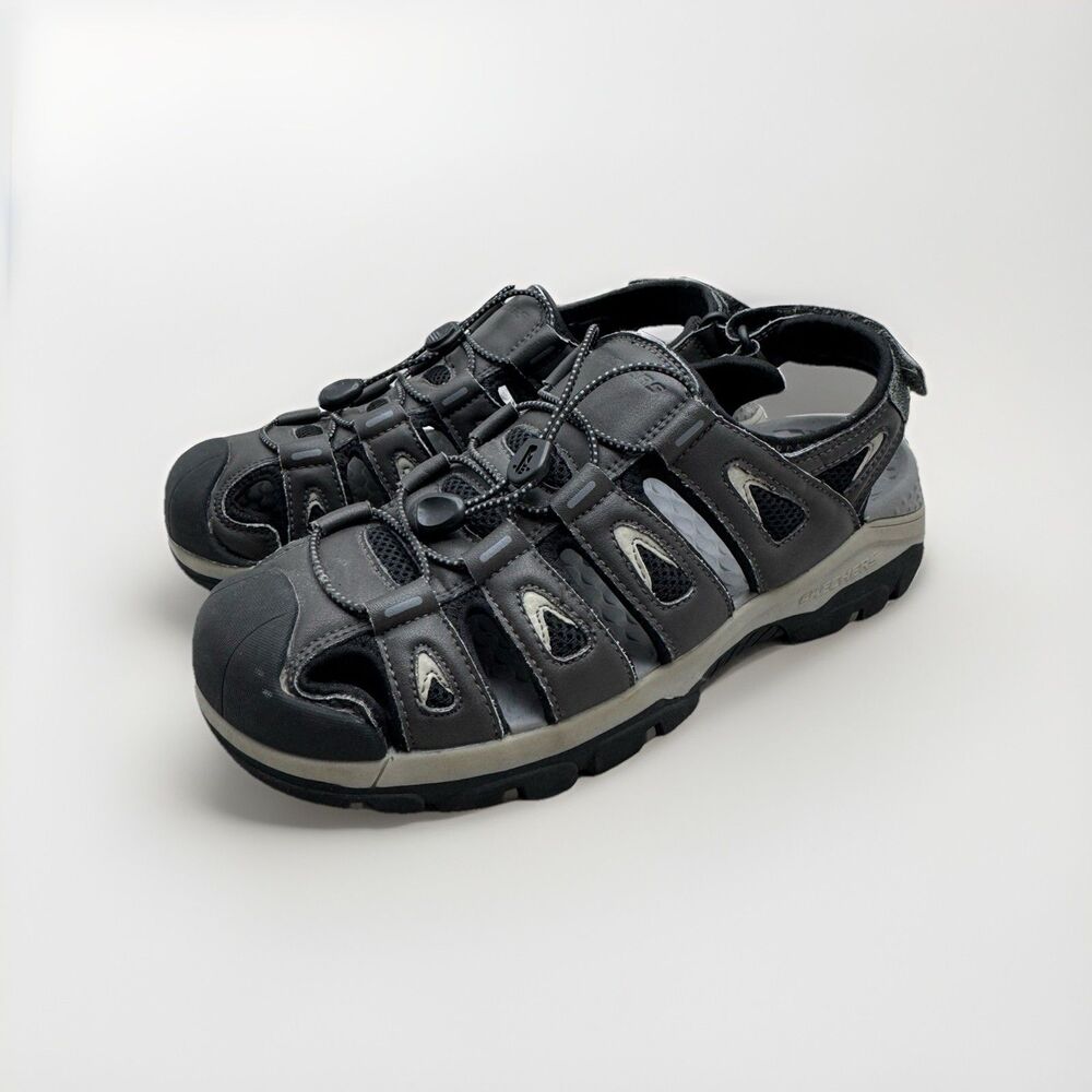 Skechers Mens Size 8 Tresman Outseen Fisherman Sandal 204111 Shoes Strap